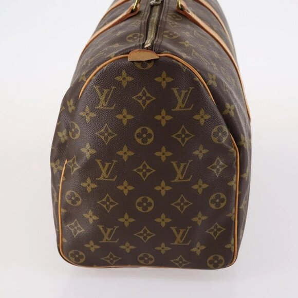 LOUIS VUITTON Monogram Keepall 45 Boston Bag M41428 LV Auth 130034 - Picture 6 of 16